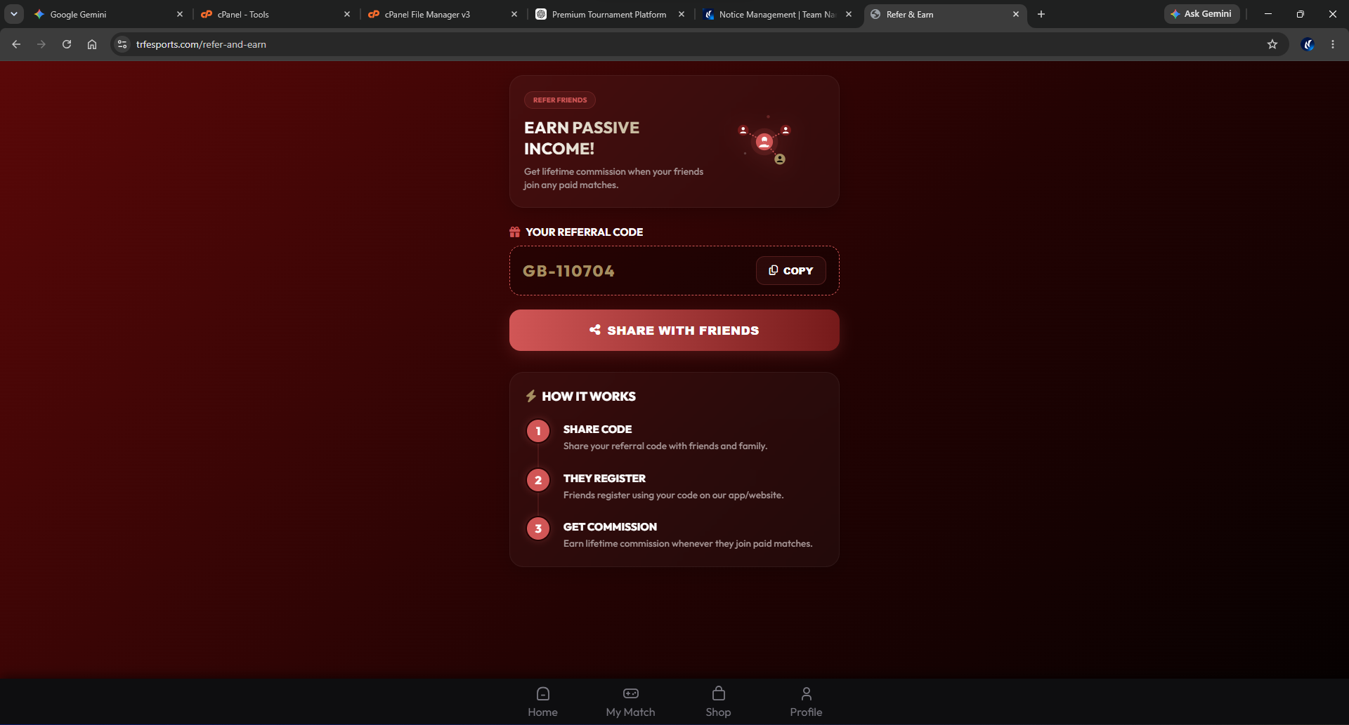 🎁 Refer & Earn